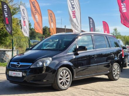Черный Опель Зафира, объемом двигателя 2.2 л и пробегом 165 тыс. км за 8399 $, фото 1 на Automoto.ua