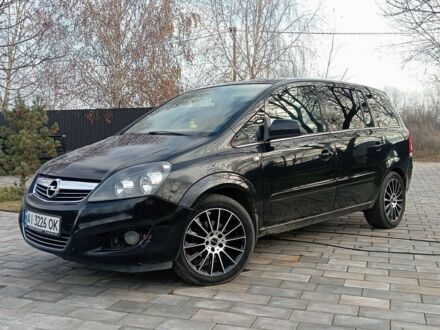 Чорний Опель Зафіра, об'ємом двигуна 1.8 л та пробігом 217 тис. км за 4500 $, фото 1 на Automoto.ua
