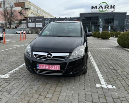 Черный Опель Зафира, объемом двигателя 2.2 л и пробегом 260 тыс. км за 6900 $, фото 1 на Automoto.ua