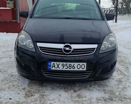Чорний Опель Зафіра, об'ємом двигуна 1.7 л та пробігом 220 тис. км за 8500 $, фото 1 на Automoto.ua