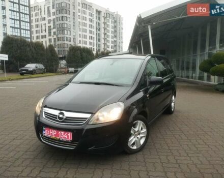 Черный Опель Зафира, объемом двигателя 1.7 л и пробегом 244 тыс. км за 7650 $, фото 1 на Automoto.ua