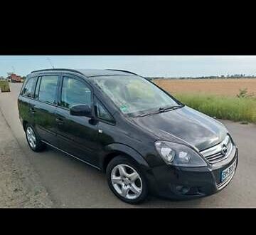 Черный Опель Зафира, объемом двигателя 1.69 л и пробегом 199 тыс. км за 7000 $, фото 1 на Automoto.ua