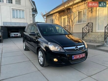 Черный Опель Зафира, объемом двигателя 1.7 л и пробегом 262 тыс. км за 6999 $, фото 1 на Automoto.ua
