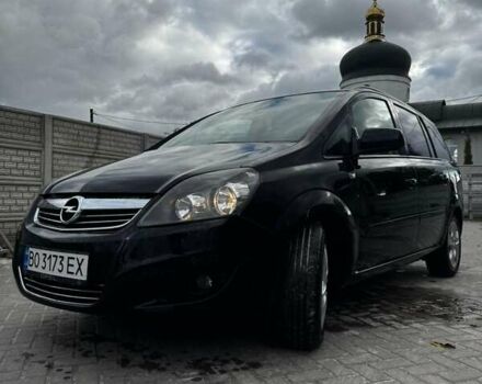 Черный Опель Зафира, объемом двигателя 1.7 л и пробегом 262 тыс. км за 6900 $, фото 1 на Automoto.ua