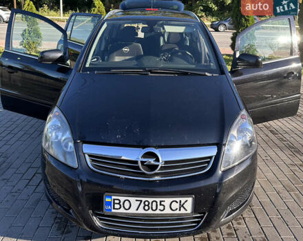 Чорний Опель Зафіра, об'ємом двигуна 1.69 л та пробігом 264 тис. км за 6500 $, фото 1 на Automoto.ua