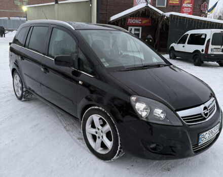 Черный Опель Зафира, объемом двигателя 1.7 л и пробегом 315 тыс. км за 7500 $, фото 1 на Automoto.ua