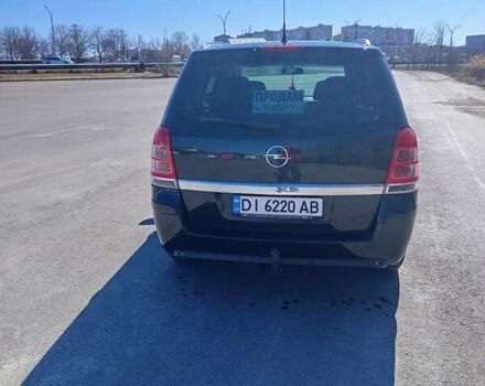 Черный Опель Зафира, объемом двигателя 1.8 л и пробегом 210 тыс. км за 7000 $, фото 1 на Automoto.ua
