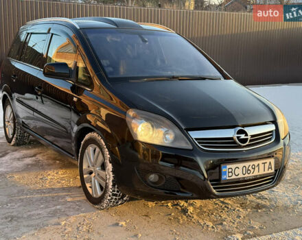 Черный Опель Зафира, объемом двигателя 1.7 л и пробегом 281 тыс. км за 6999 $, фото 1 на Automoto.ua