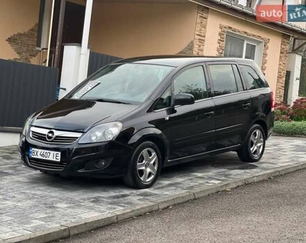 Чорний Опель Зафіра, об'ємом двигуна 1.6 л та пробігом 221 тис. км за 6999 $, фото 1 на Automoto.ua