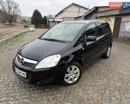 Черный Опель Зафира, объемом двигателя 1.69 л и пробегом 250 тыс. км за 7500 $, фото 1 на Automoto.ua