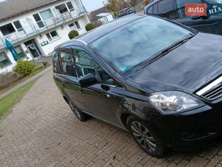 Черный Опель Зафира, объемом двигателя 1.8 л и пробегом 239 тыс. км за 7995 $, фото 1 на Automoto.ua