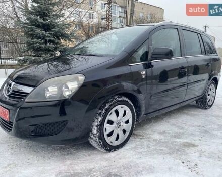 Черный Опель Зафира, объемом двигателя 1.7 л и пробегом 257 тыс. км за 6999 $, фото 1 на Automoto.ua
