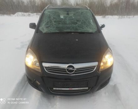 Черный Опель Зафира, объемом двигателя 1.7 л и пробегом 237 тыс. км за 2500 $, фото 1 на Automoto.ua