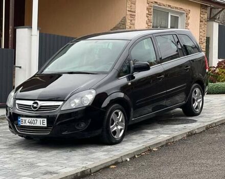 Чорний Опель Зафіра, об'ємом двигуна 1.6 л та пробігом 221 тис. км за 6999 $, фото 1 на Automoto.ua