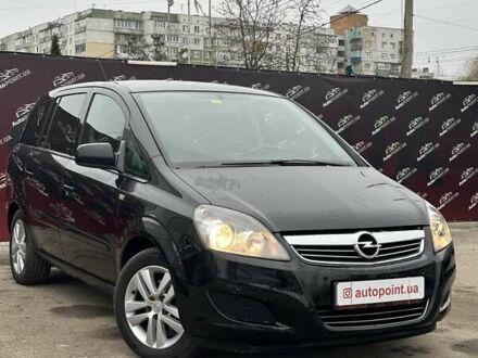 Черный Опель Зафира, объемом двигателя 1.8 л и пробегом 166 тыс. км за 7900 $, фото 1 на Automoto.ua