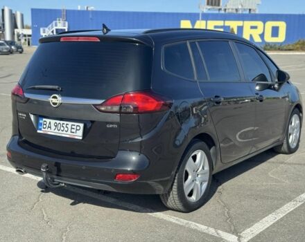 Черный Опель Зафира, объемом двигателя 2 л и пробегом 230 тыс. км за 9200 $, фото 1 на Automoto.ua