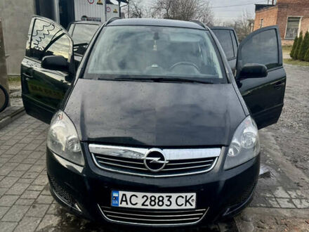 Чорний Опель Зафіра, об'ємом двигуна 1.69 л та пробігом 278 тис. км за 7100 $, фото 1 на Automoto.ua