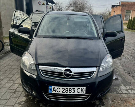 Чорний Опель Зафіра, об'ємом двигуна 1.69 л та пробігом 278 тис. км за 7100 $, фото 1 на Automoto.ua