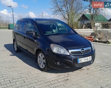 Черный Опель Зафира, объемом двигателя 1.69 л и пробегом 257 тыс. км за 6800 $, фото 1 на Automoto.ua
