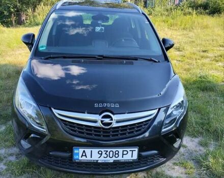 Чорний Опель Зафіра, об'ємом двигуна 1.6 л та пробігом 305 тис. км за 9340 $, фото 1 на Automoto.ua