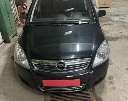 Черный Опель Зафира, объемом двигателя 1.8 л и пробегом 214 тыс. км за 7600 $, фото 1 на Automoto.ua