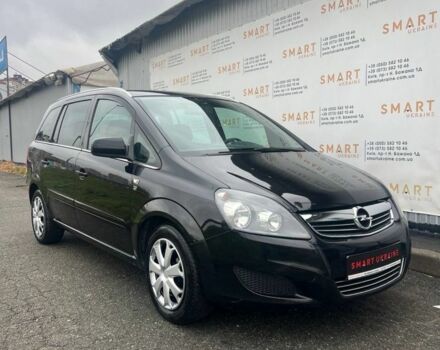 Черный Опель Зафира, объемом двигателя 1.8 л и пробегом 238 тыс. км за 7550 $, фото 1 на Automoto.ua