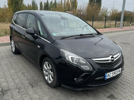 Опель Зафира 2012 в Луцке на Automoto.ua Черный Опель Зафира, объемом двигателя 1.96 л и пробегом 283 тыс. км за 11500 $, фото 1 на Automoto.ua