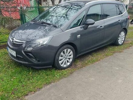 Черный Опель Зафира, объемом двигателя 1.6 л и пробегом 272 тыс. км за 8600 $, фото 1 на Automoto.ua