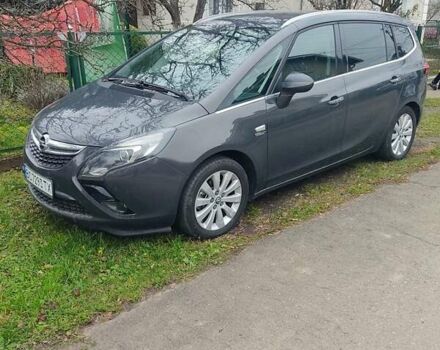Черный Опель Зафира, объемом двигателя 1.6 л и пробегом 272 тыс. км за 8600 $, фото 1 на Automoto.ua