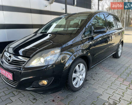 Черный Опель Зафира, объемом двигателя 1.7 л и пробегом 227 тыс. км за 8900 $, фото 1 на Automoto.ua
