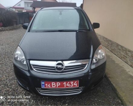 Черный Опель Зафира, объемом двигателя 0 л и пробегом 266 тыс. км за 7800 $, фото 1 на Automoto.ua