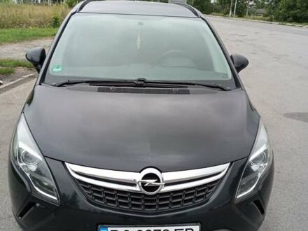 Черный Опель Зафира, объемом двигателя 2 л и пробегом 185 тыс. км за 11500 $, фото 1 на Automoto.ua