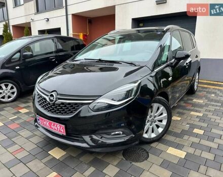 Черный Опель Зафира, объемом двигателя 2 л и пробегом 201 тыс. км за 13500 $, фото 1 на Automoto.ua