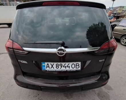 Коричневый Опель Зафира, объемом двигателя 2 л и пробегом 260 тыс. км за 10500 $, фото 8 на Automoto.ua