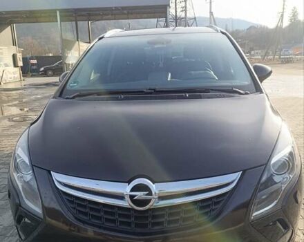 Коричневый Опель Зафира, объемом двигателя 2 л и пробегом 230 тыс. км за 10608 $, фото 3 на Automoto.ua