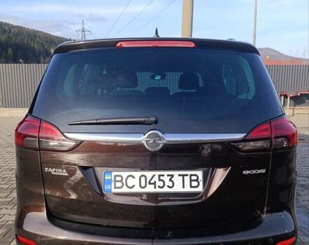 Коричневый Опель Зафира, объемом двигателя 2 л и пробегом 230 тыс. км за 10608 $, фото 4 на Automoto.ua