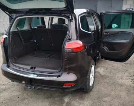 Коричневый Опель Зафира, объемом двигателя 1.6 л и пробегом 211 тыс. км за 9500 $, фото 11 на Automoto.ua