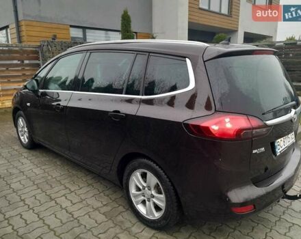 Коричневый Опель Зафира, объемом двигателя 1.6 л и пробегом 272 тыс. км за 8300 $, фото 4 на Automoto.ua