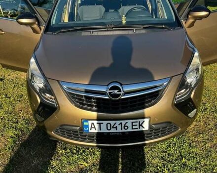 Опель Зафира 2014 в Ивано-Франковске на Automoto.ua Коричневый Опель Зафира, объемом двигателя 1.96 л и пробегом 218 тыс. км за 10350 $, фото 24 на Automoto.ua