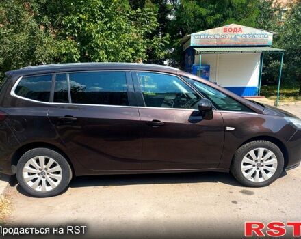 Коричневый Опель Зафира, объемом двигателя 1.6 л и пробегом 215 тыс. км за 10300 $, фото 1 на Automoto.ua