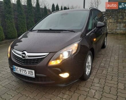 Коричневый Опель Зафира, объемом двигателя 1.6 л и пробегом 272 тыс. км за 8300 $, фото 3 на Automoto.ua