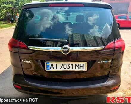 Коричневый Опель Зафира, объемом двигателя 1.6 л и пробегом 215 тыс. км за 10300 $, фото 2 на Automoto.ua
