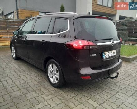 Коричневый Опель Зафира, объемом двигателя 1.6 л и пробегом 272 тыс. км за 8300 $, фото 5 на Automoto.ua