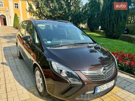 Опель Зафіра 2012 у Тернополі на Automoto.ua Коричневий Опель Зафіра, об'ємом двигуна 1.4 л та пробігом 150 тис. км за 8000 $, фото 1 на Automoto.ua