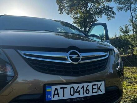 Опель Зафіра 2014 у Івано-Франківську на Automoto.ua Коричневий Опель Зафіра, об'ємом двигуна 1.96 л та пробігом 218 тис. км за 10350 $, фото 1 на Automoto.ua