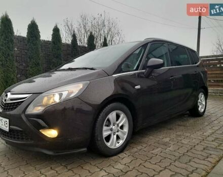 Коричневый Опель Зафира, объемом двигателя 1.6 л и пробегом 272 тыс. км за 8300 $, фото 1 на Automoto.ua