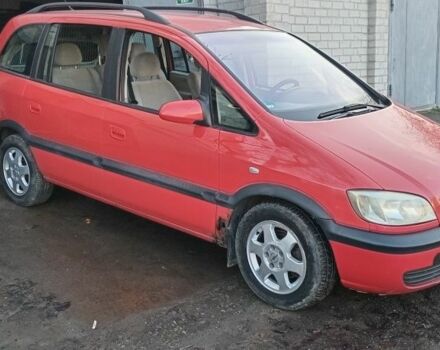 Красный Опель Зафира, объемом двигателя 2.2 л и пробегом 300 тыс. км за 2800 $, фото 2 на Automoto.ua