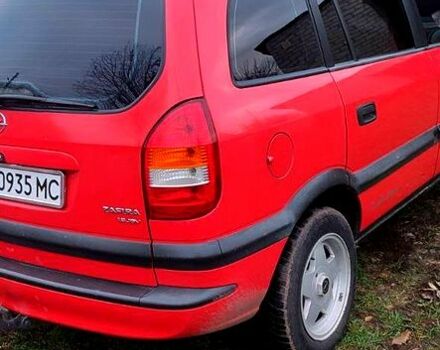 Червоний Опель Зафіра, об'ємом двигуна 1.8 л та пробігом 330 тис. км за 3800 $, фото 5 на Automoto.ua