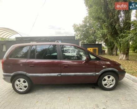 Красный Опель Зафира, объемом двигателя 2.2 л и пробегом 270 тыс. км за 4750 $, фото 8 на Automoto.ua