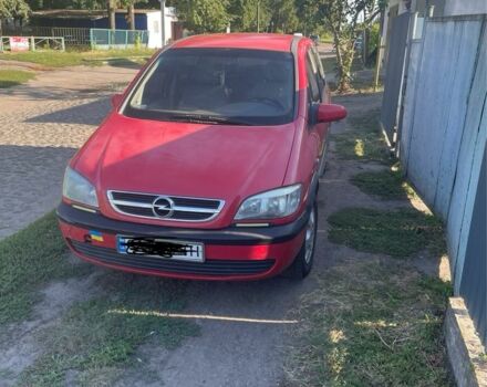 Красный Опель Зафира, объемом двигателя 2.2 л и пробегом 280 тыс. км за 2650 $, фото 3 на Automoto.ua